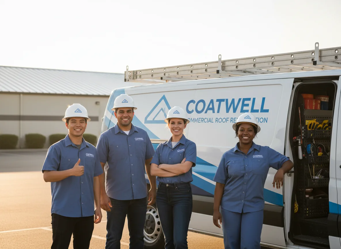 Commercial roof coating company in Purlear, NC